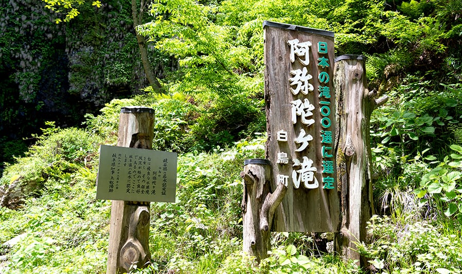 <C_010>Trip to Amidagataki & Hakusan Culture Museum Natural & Relaxing A Trip to Visit a Famous Waterfall Amidagataki and Hakusan Culture