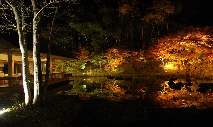 Autumn leaves at Kokindenju-no-sato Field Museum スライダー画像1