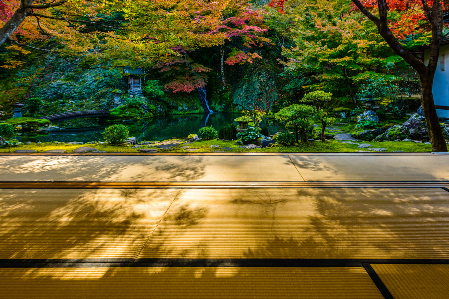 慈恩禅寺 荎草園の紅葉 スライダー画像2