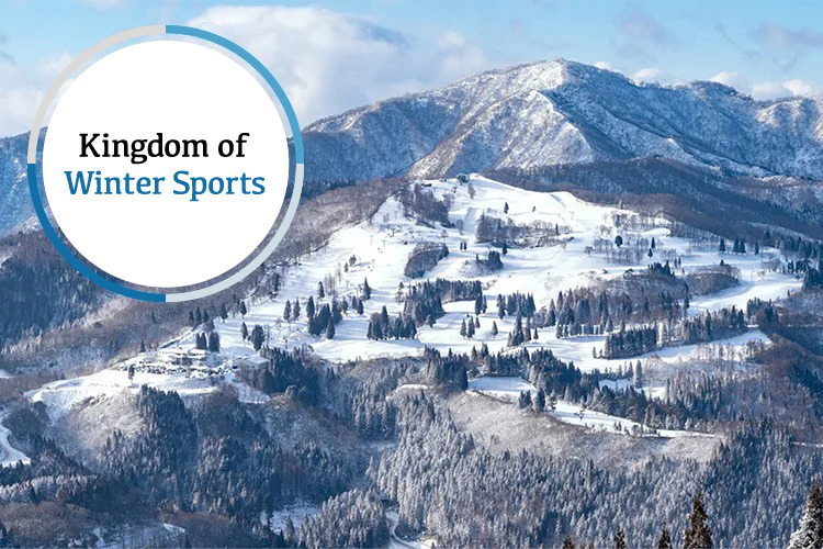 <M_004>Kingdom of Winter Sports – Heading to Gujo in silvery white!