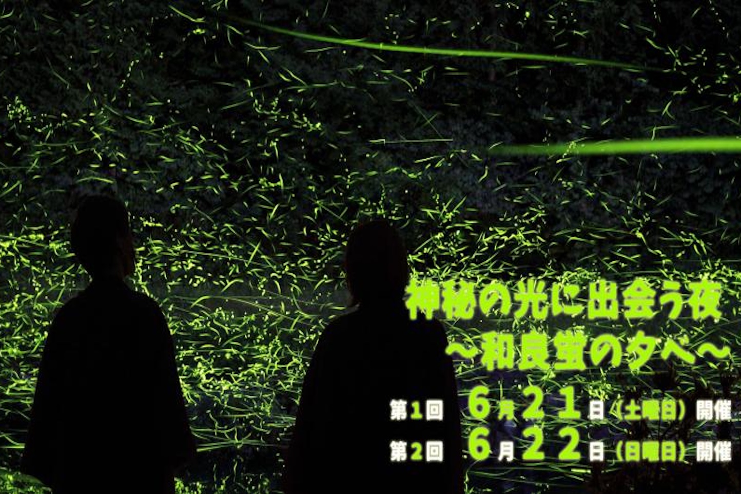 神秘の光に出会う夜～和良蛍の夕べ～ スライダー画像1