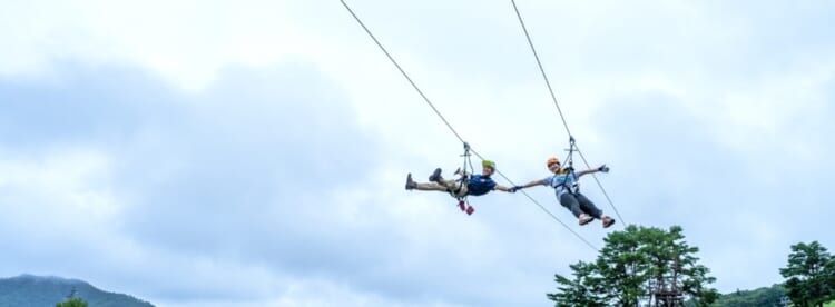 ひるがの高原で駆ける爽快アクティビティコース